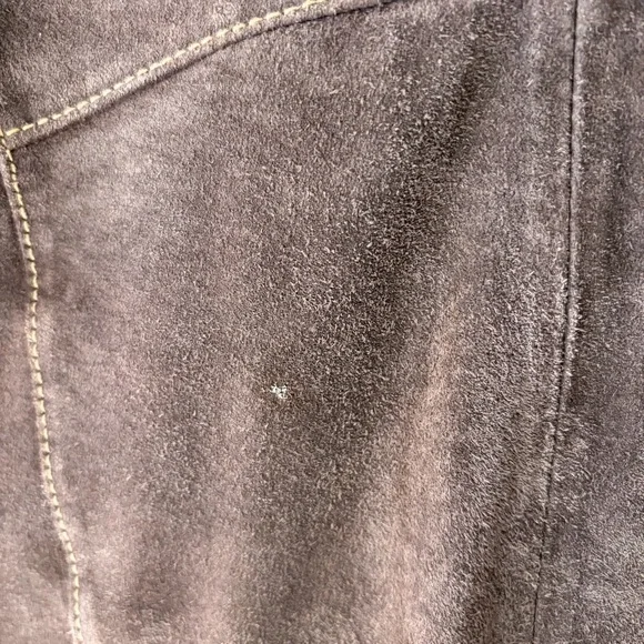 Outbrook Brown Genuine Leather Fringe Jacket - Picture 7 of 11